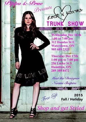 Rock'n Karma Trunk show Rock'n Karma Trunk show